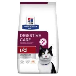 Hill's Prescription Diet I/d Digestive Croquettes Pour Chat Et Chaton Au Poulet - 8kg
