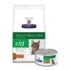 Hill's Prrescription Diet R/D Minced Pour Chat 24x156g -Magasin De Fournitures Pour Chats 100001380