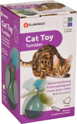 Flamingo Jouet Chat Femor Qui Se Balance Violet/bleu -Magasin De Fournitures Pour Chats 11592ec03c6e9618bde0aef7af438c25bd2d4ad9e28b0d55f99ff693c42e16fe