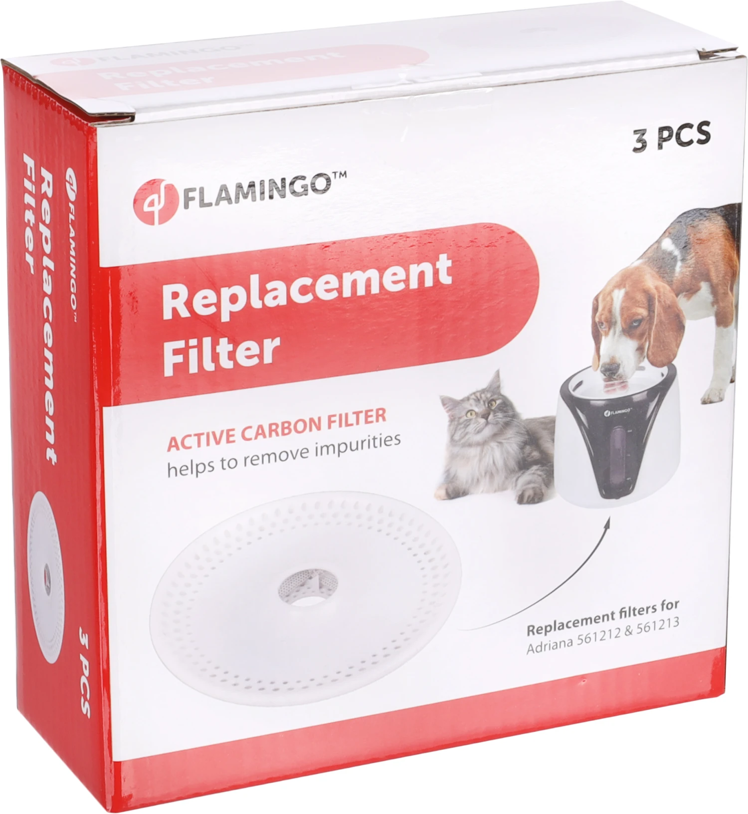 Flamingo Filtre De Rechange Distributeur D'eau Adriana 4 Flamingo Filtre De Rechange Distributeur D'eau Adriana – Image 2