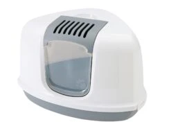 Maison Toilette Nestor Corner Blanc/gris 58x45x40c