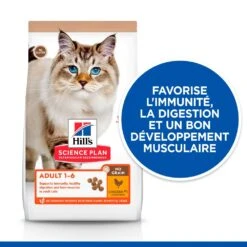 Hill's Science Plan No Grain Croquettes Sans Cereales Pour Chat Adulte Au Poulet - 1.5kg -Magasin De Fournitures Pour Chats 52742036984 2 science plan chat adult no grain croquettes poulet copie
