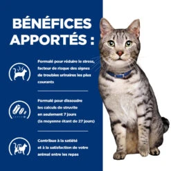 Hill's Prescription Diet C/D Urinay Stress + Metabolic Croquettes Pour Chat Au Poulet 1,5Kg -Magasin De Fournitures Pour Chats 52742037417 3 FR 1