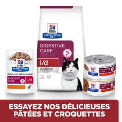 Hill's Prescription Diet I/D AB+ Pour Chat Au Poulet 1,5 Kg -Magasin De Fournitures Pour Chats 52742041049 5 FR 1