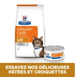 Hill's Prescription Diet S/D Urinary Croquettes Pour Chat Au Poulet - 3Kg 14 Hill's Prescription Diet S/D Urinary Croquettes Pour Chat Au Poulet - 3Kg -Magasin De Fournitures Pour Chats 52742042473 5 FR 1