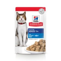 Hill's Science Plan Mature Adult Multipack 12 Sachets Repas Pour Chat Sénior Poulet Et Poisson 12 X 85g -Magasin De Fournitures Pour Chats 52742212005 1 3 science plan chat g mature sachet repas pack mixte poulet poisson