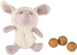 Flamingo Jouet Chat Tux Mouton + Herbe Chat