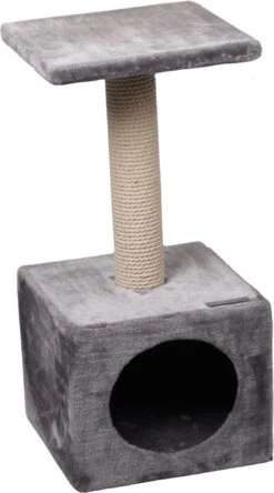 Flamingo Arbre à Chat Charles Gris 30x30x64,5cm