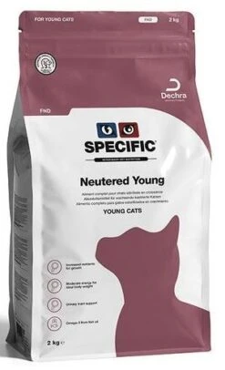 Specific FND Neutered Young Pour Chat 2kg