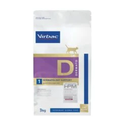 Virbac HPM Dermatology Support D1 Pour Chat 3kg