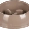 Flamingo Gamelle Mangi Slow Feeder Taupe En Mélamine 1500ml