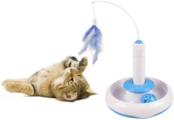 Flamingo Jouet Chat Plaque Plume Et Balle 20x20x29cm -Magasin De Fournitures Pour Chats db06781d259681adcff930796dd8693f468ed92b271df0abda27e42cd76a2c40