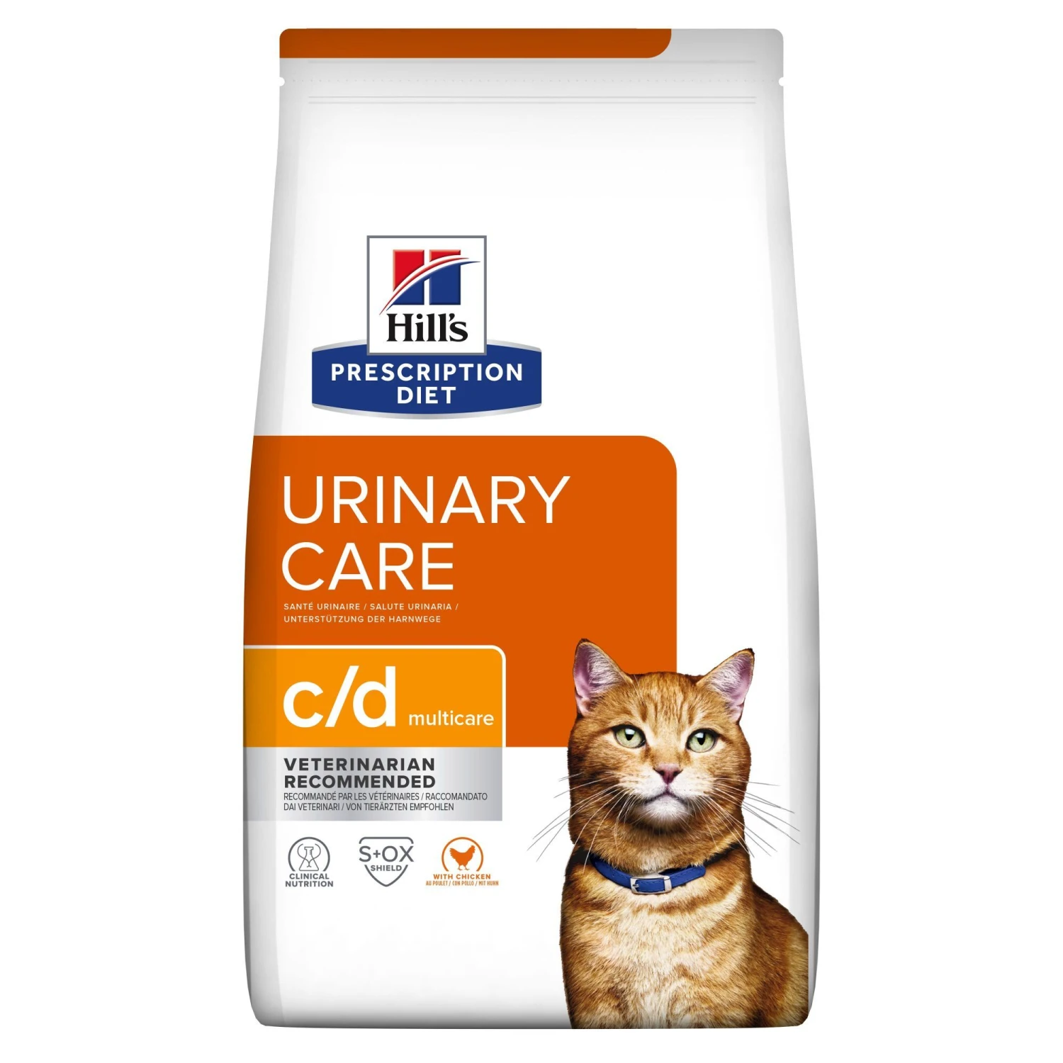 Hill's Prescription Diet C/D Urinary Multicare Croquettes Pour Chat Au Poulet - 8Kg 3 Hill's Prescription Diet C/D Urinary Multicare Croquettes Pour Chat Au Poulet - 8Kg