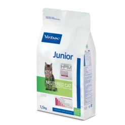 Virbac Veterinary Hpm Junior Neutered – Pour Chat 3kg