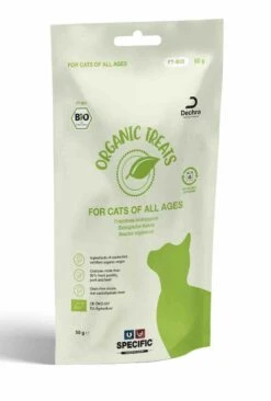 SPECIFIC BIO Organic Treats Pour Chat - 8 Sachets De 50g
