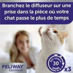 Feliway Optimum Diffuseur Et Flacon 13 Feliway Optimum Diffuseur Et Flacon -Magasin De Fournitures Pour Chats feliway optimum diffuseur 5 FR