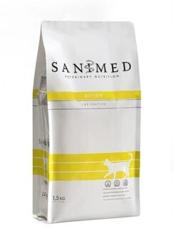 Sanimed Kitten - Croquettes Pour Chats - 1,5kg