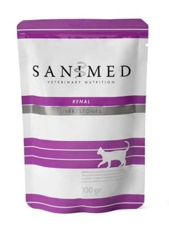 Sanimed Renal Aliment Pour Chats 12x100g